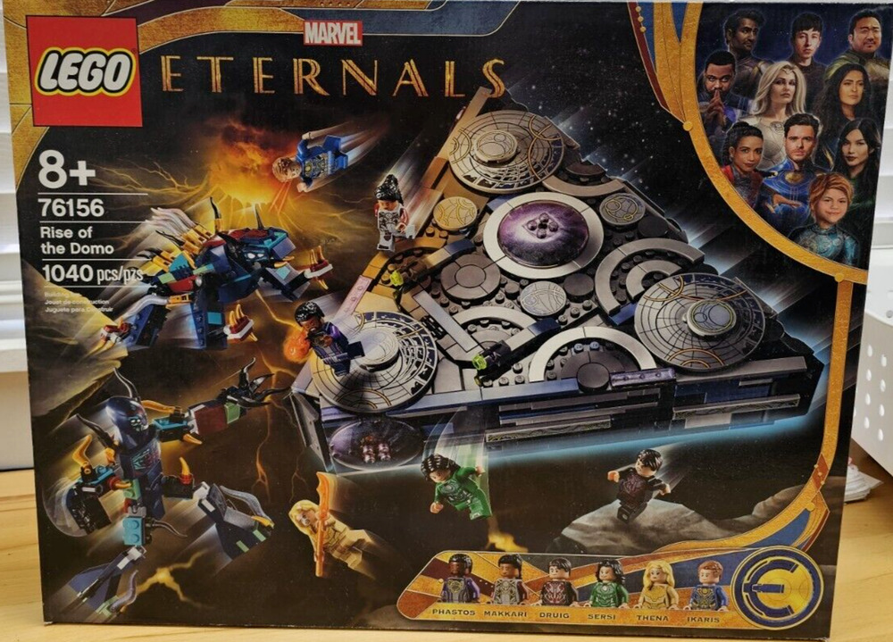 LEGO Marvel Eternals Rise of the Domo #76156 Retired New Sealed Box 1040 pcs